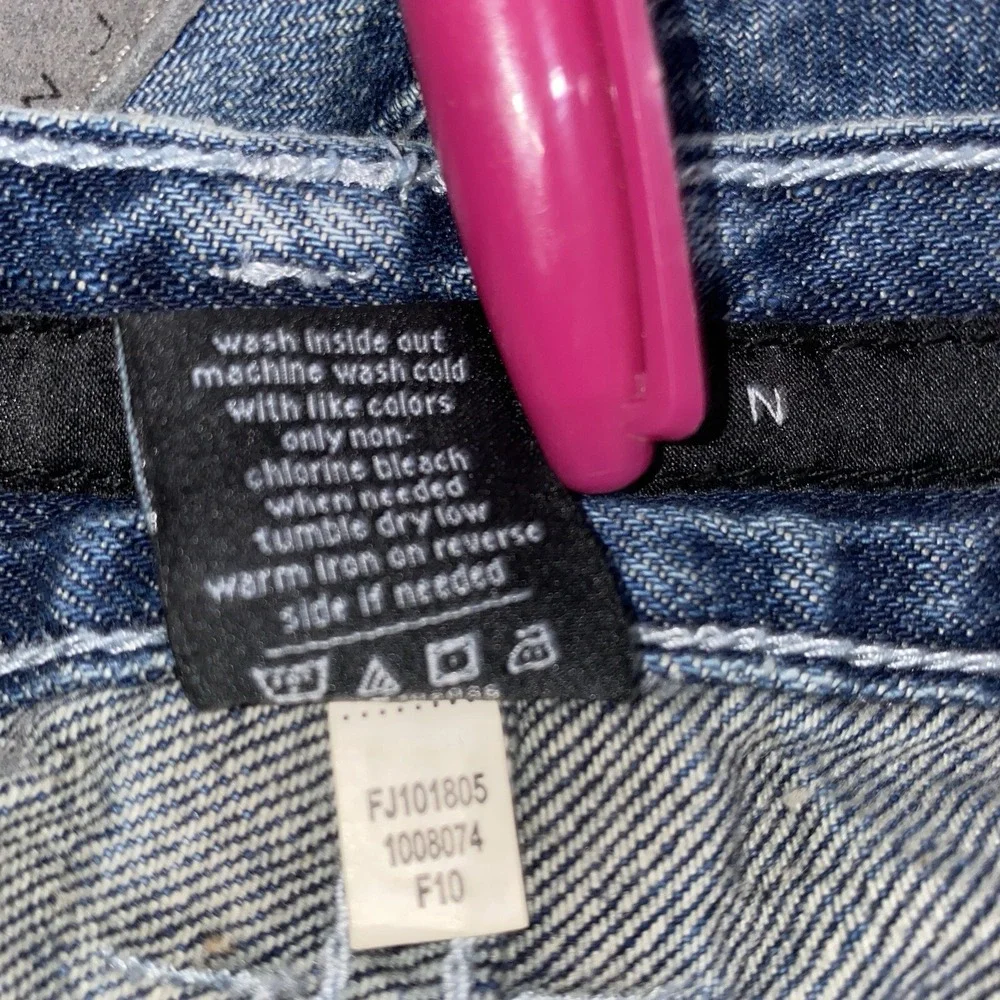 Y2K Sean John Jeans Men Size‎ 40 Relaxed Straight Blue Vtg Wash Streetwear - Picture 7 of 7
